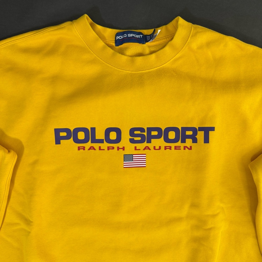 Polo Ralph Lauren Sport Fleece Sweatshirt 3TG - Picture 4 of 12